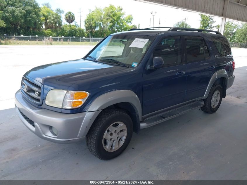 2004 Toyota Sequoia Sr5 V8 VIN: 5TDBT44A34S213506 Lot: 39472964