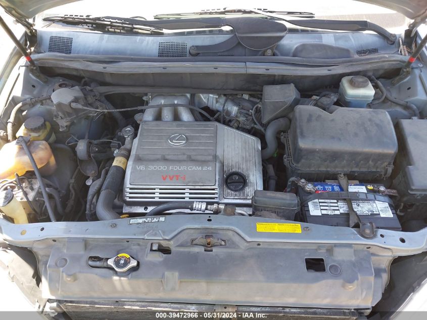 2001 Lexus Rx 300 VIN: JTJGF10U910087806 Lot: 39472966