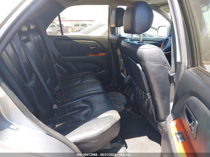 2001 Lexus Rx 300 VIN: JTJGF10U910087806 Lot: 39472966