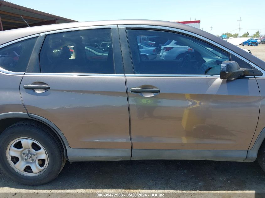 2014 Honda Cr-V Lx VIN: 2HKRM3H32EH518293 Lot: 39472968