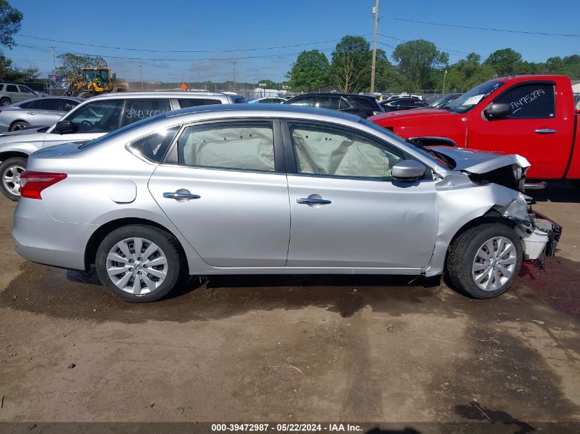 2016 Nissan Sentra Fe+ S/S/Sl/Sr/Sv VIN: 3N1AB7AP5GY234771 Lot: 39472987