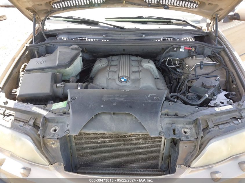 2005 BMW X5 4.4I VIN: 5UXFB535X5LV18565 Lot: 39473013