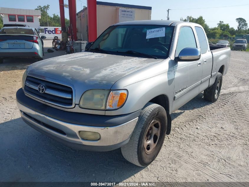 2002 Toyota Tundra Sr5 VIN: 5TBRN34112S304833 Lot: 39473017