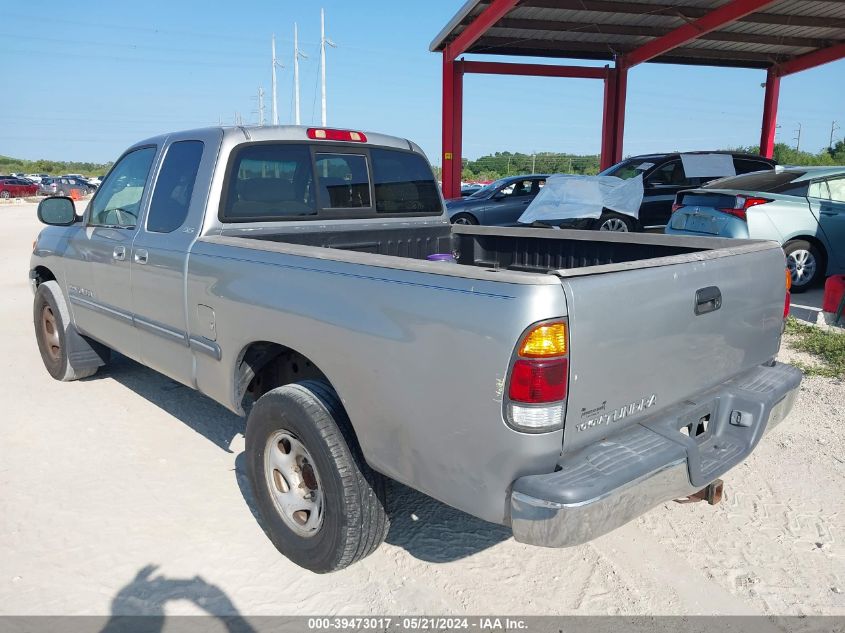 2002 Toyota Tundra Sr5 VIN: 5TBRN34112S304833 Lot: 39473017