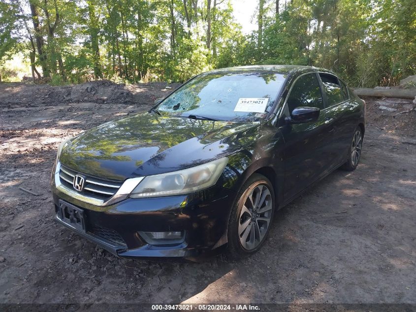 2014 Honda Accord Sport VIN: 1HGCR2F54EA163030 Lot: 39473021