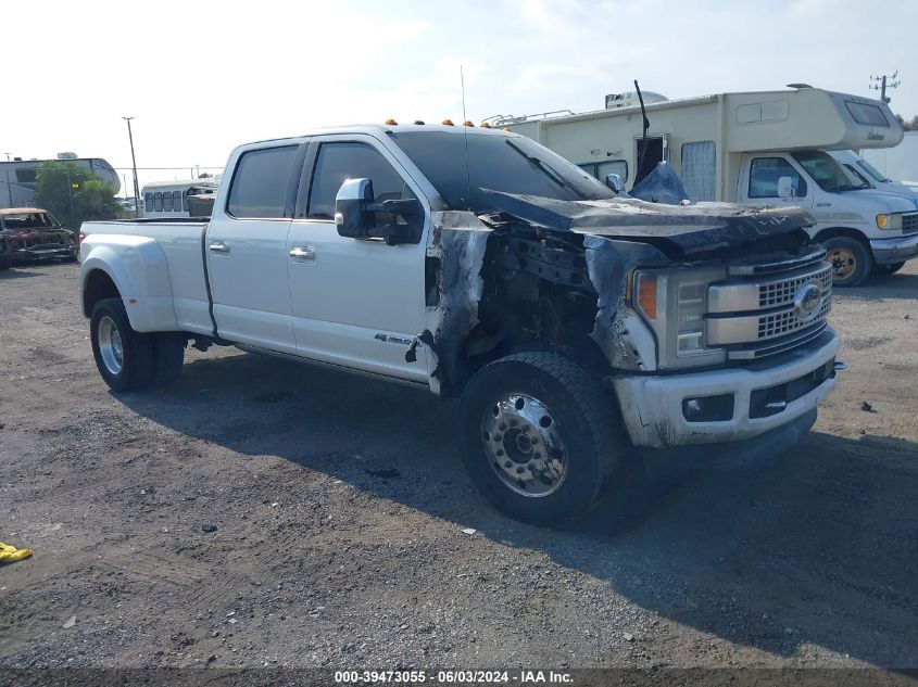 2017 Ford F-450 Platinum VIN: 1FT8W4DT2HEB58805 Lot: 39473055