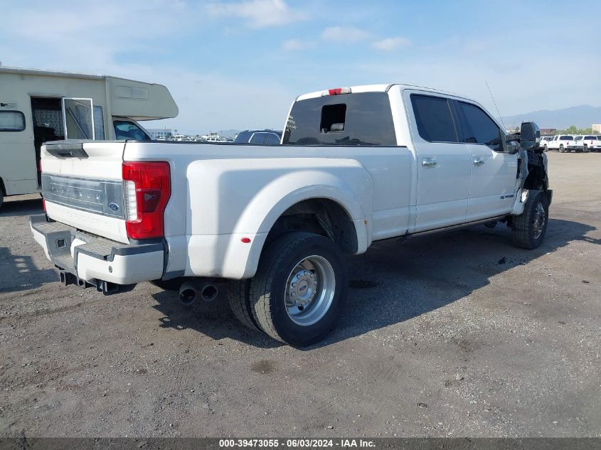 2017 Ford F-450 Platinum VIN: 1FT8W4DT2HEB58805 Lot: 39473055