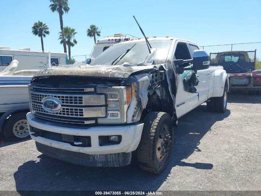 2017 Ford F-450 Platinum VIN: 1FT8W4DT2HEB58805 Lot: 39473055