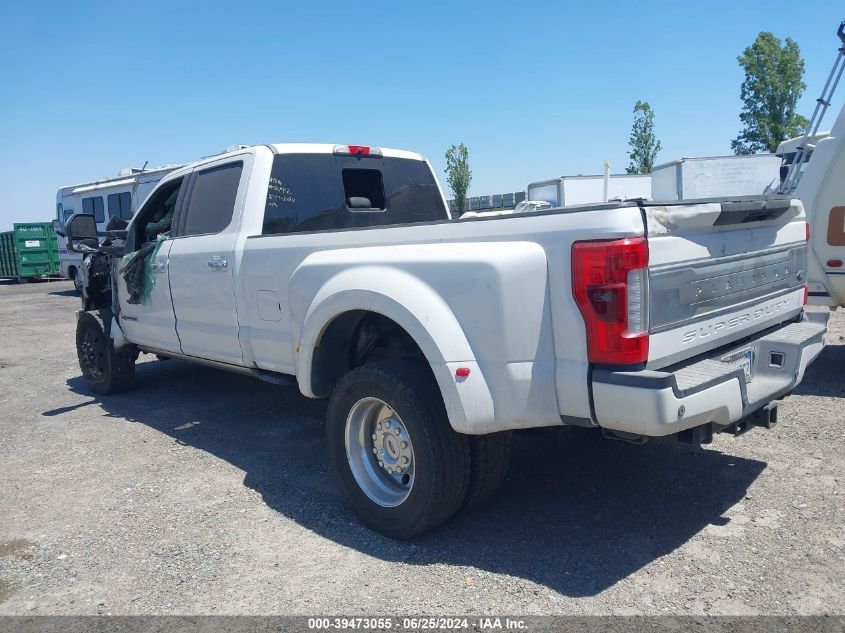 2017 Ford F-450 Platinum VIN: 1FT8W4DT2HEB58805 Lot: 39473055