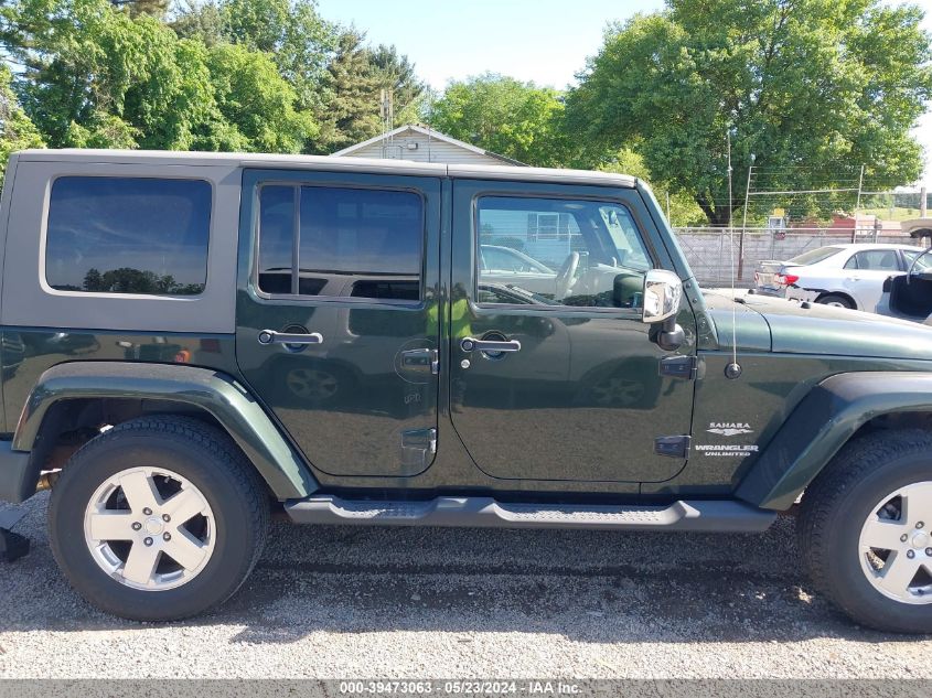 2010 Jeep Wrangler Unlimited Sahara VIN: 1J4BA5H16AL195239 Lot: 39473063