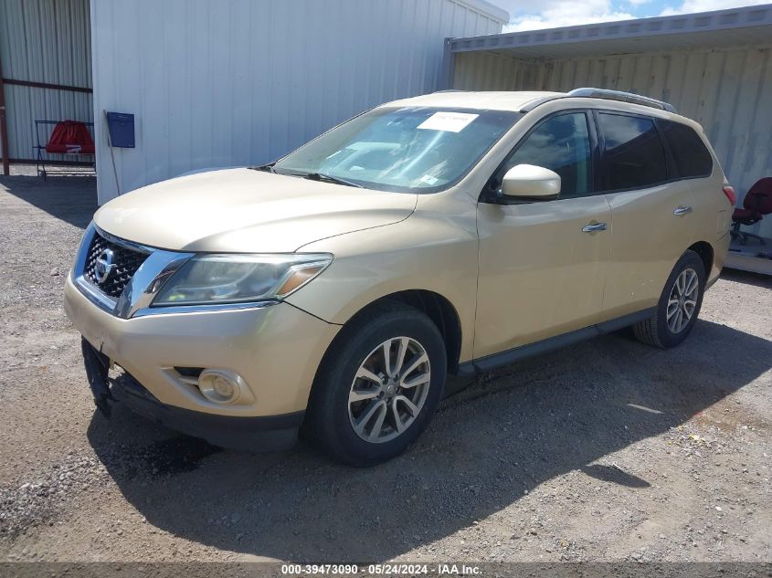 2013 Nissan Pathfinder Sv VIN: 5N1AR2MM7DC677114 Lot: 39473090