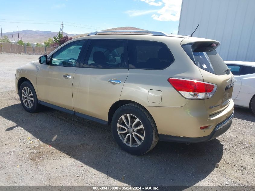 2013 Nissan Pathfinder Sv VIN: 5N1AR2MM7DC677114 Lot: 39473090