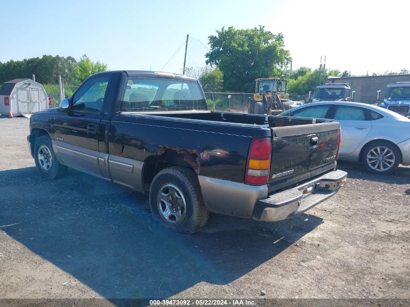 1999 Chevrolet Silverado 1500 Ls VIN: 1GCEC14V8XZ129165 Lot: 39473092