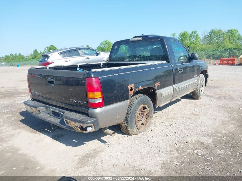 1999 Chevrolet Silverado 1500 Ls VIN: 1GCEC14V8XZ129165 Lot: 39473092