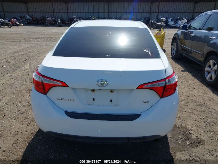 2014 Toyota Corolla Le Plus VIN: 5YFBURHE2EP046184 Lot: 39473107