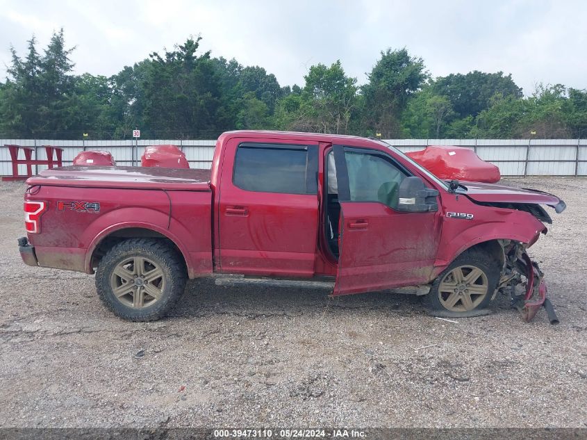 2018 Ford F-150 Xlt VIN: 1FTEW1E54JFC92586 Lot: 39473110