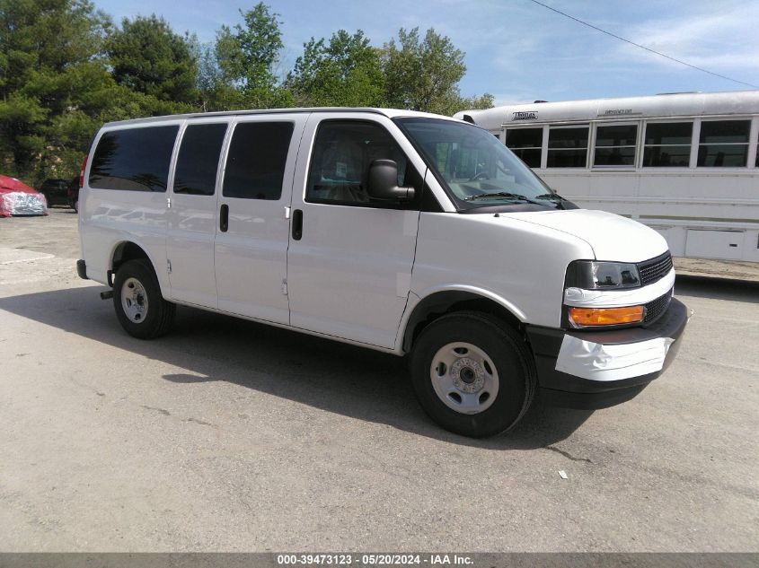 2024 Chevrolet Express Passenger Rwd 2500 Regular Wheelbase Ls VIN: 1GAWGEFP9R1177721 Lot: 39473123