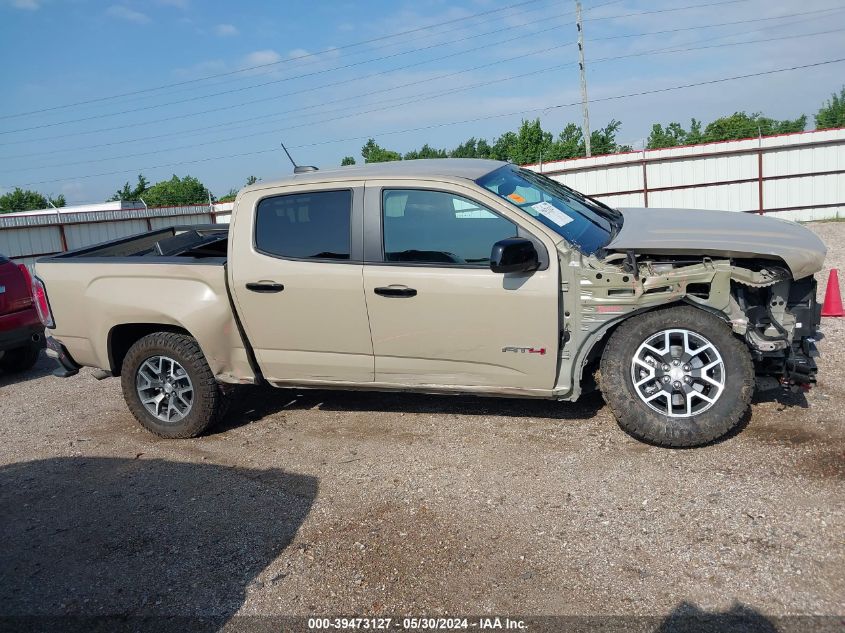 2022 GMC Canyon 4Wd Short Box At4 - Leather VIN: 1GTG6FENXN1229811 Lot: 39473127