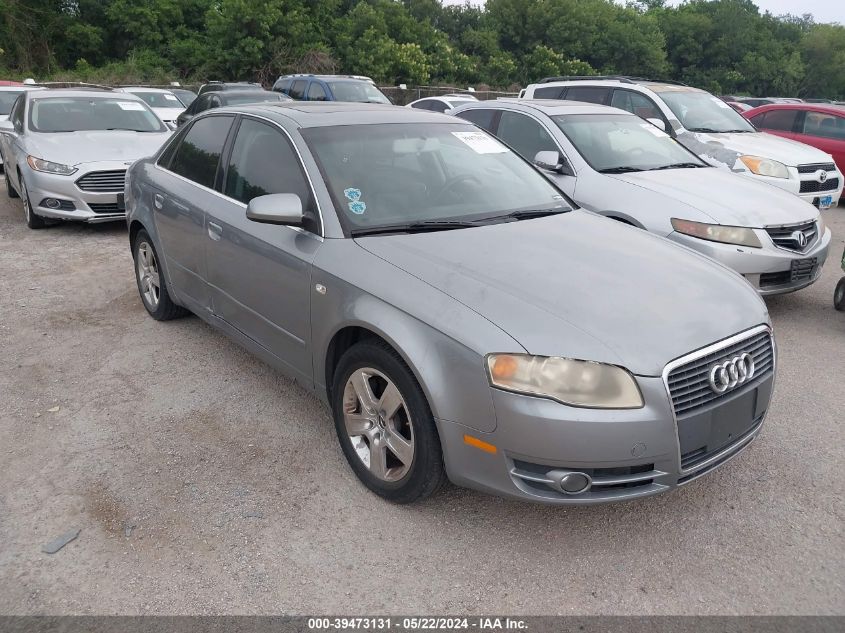 2006 Audi A4 2.0T VIN: WAUAF78E56A256453 Lot: 39473131