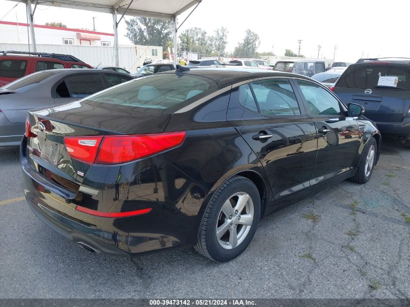 2015 Kia Optima Lx VIN: 5XXGM4A75FG465810 Lot: 39473142