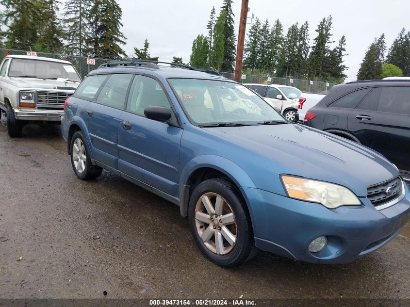 2006 Subaru Outback 2.5I VIN: 4S4BP61C967354014 Lot: 39473154