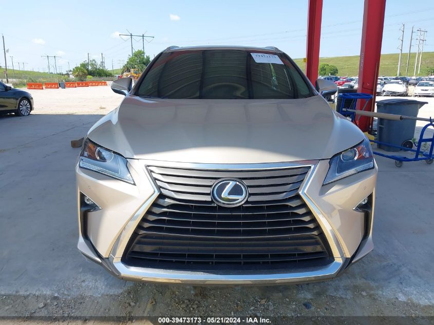2016 Lexus Rx 350 VIN: 2T2BZMCA5GC041360 Lot: 39473173
