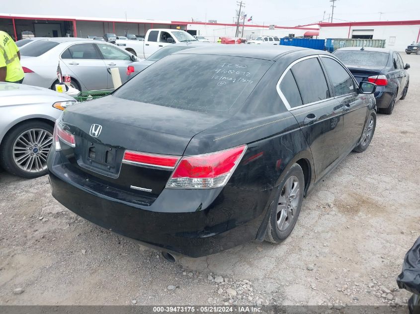 2012 Honda Accord 2.4 Se VIN: 1HGCP2F6XCA116824 Lot: 39473175