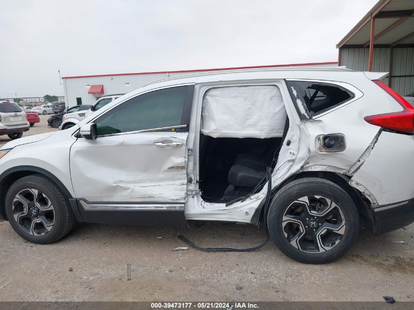 2019 Honda Cr-V Touring VIN: 7FARW1H91KE004341 Lot: 39473177