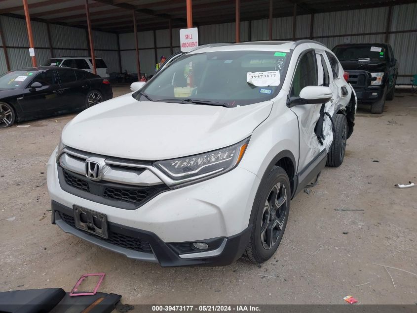 2019 Honda Cr-V Touring VIN: 7FARW1H91KE004341 Lot: 39473177