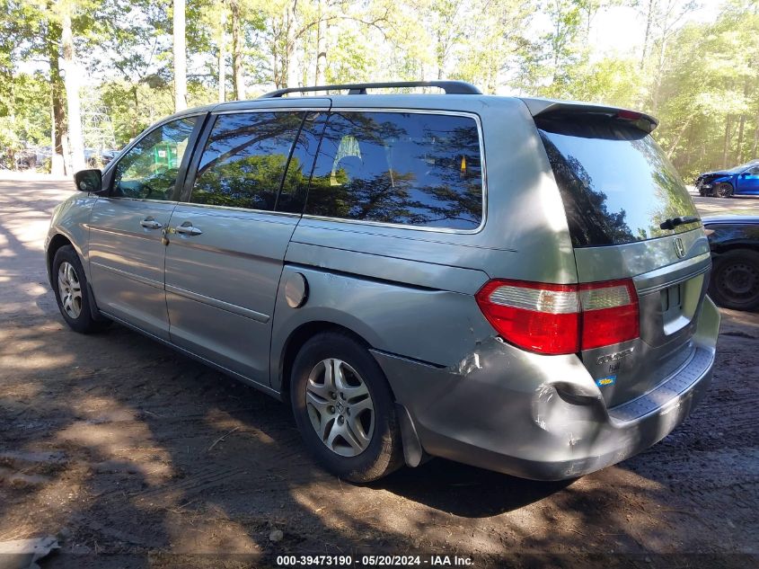 2006 Honda Odyssey Ex-L VIN: 5FNRL38636B082115 Lot: 39473190