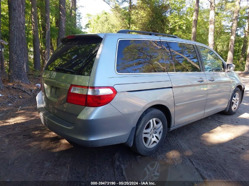 2006 Honda Odyssey Ex-L VIN: 5FNRL38636B082115 Lot: 39473190