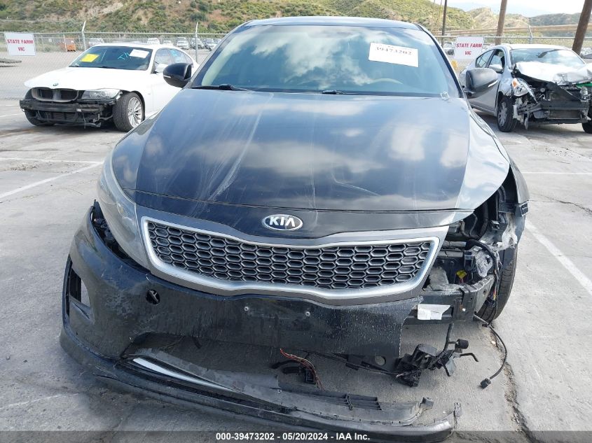 2014 Kia Optima Hybrid Ex VIN: KNAGN4AD1E5076553 Lot: 39473202