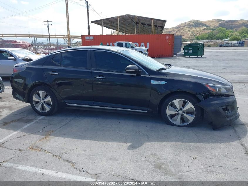 2014 Kia Optima Hybrid Ex VIN: KNAGN4AD1E5076553 Lot: 39473202