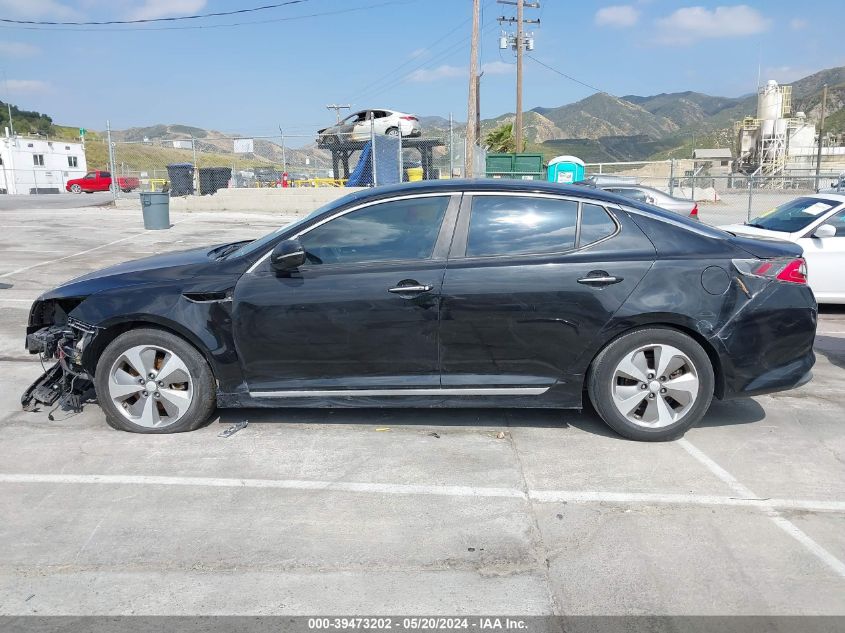 2014 Kia Optima Hybrid Ex VIN: KNAGN4AD1E5076553 Lot: 39473202