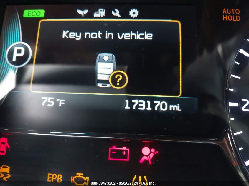 2014 Kia Optima Hybrid Ex VIN: KNAGN4AD1E5076553 Lot: 39473202