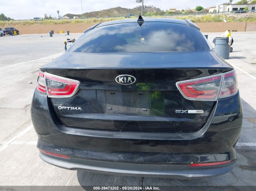 2014 Kia Optima Hybrid Ex VIN: KNAGN4AD1E5076553 Lot: 39473202