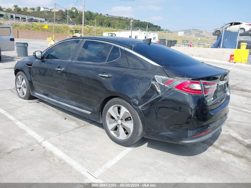 2014 Kia Optima Hybrid Ex VIN: KNAGN4AD1E5076553 Lot: 39473202