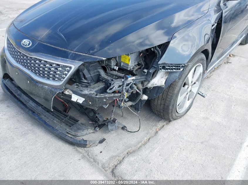 2014 Kia Optima Hybrid Ex VIN: KNAGN4AD1E5076553 Lot: 39473202