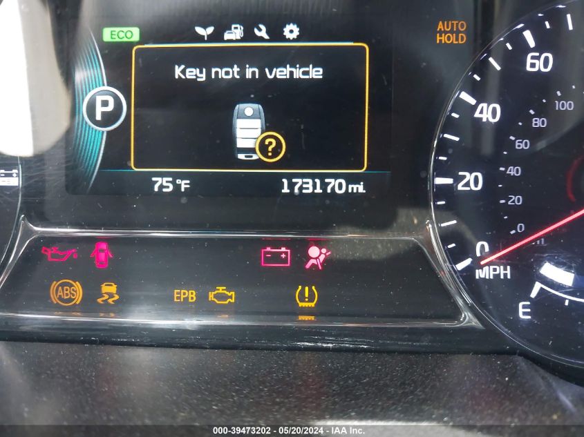 2014 Kia Optima Hybrid Ex VIN: KNAGN4AD1E5076553 Lot: 39473202