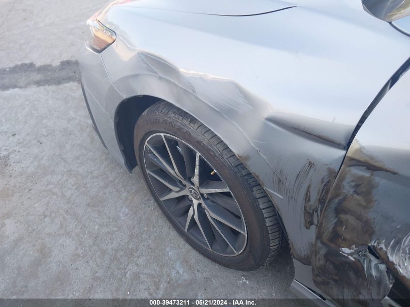 2022 Toyota Camry Se VIN: 4T1G11AK8NU037830 Lot: 39473211