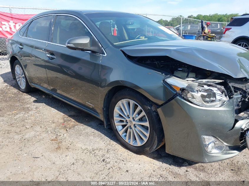 2013 Toyota Avalon Hybrid Limited VIN: 4T1BD1EB8DU002117 Lot: 39473227