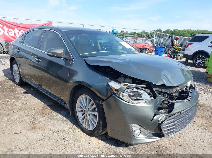 2013 Toyota Avalon Hybrid Limited VIN: 4T1BD1EB8DU002117 Lot: 39473227