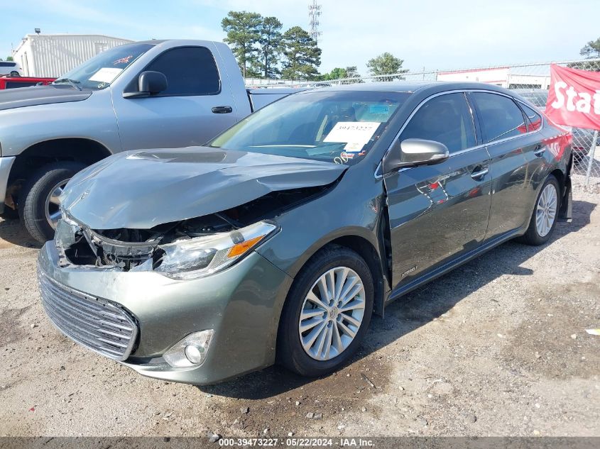 2013 Toyota Avalon Hybrid Limited VIN: 4T1BD1EB8DU002117 Lot: 39473227