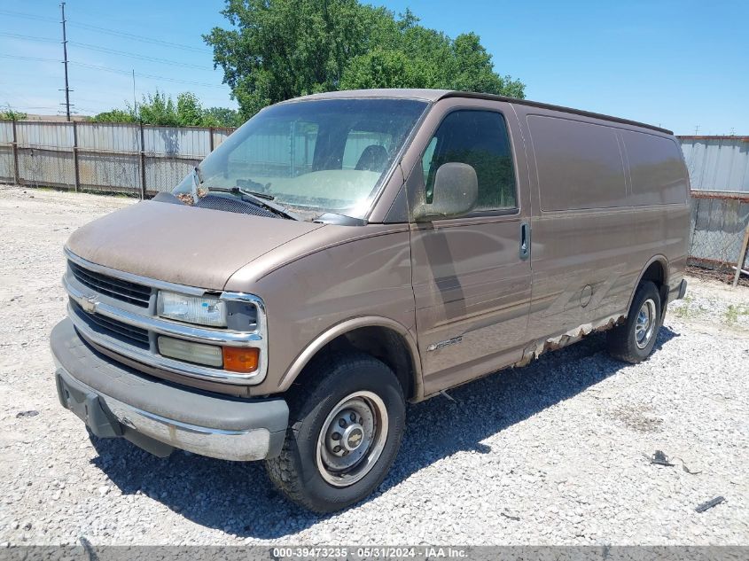 2002 Chevrolet Express VIN: 1GCGG25R921208744 Lot: 39473235