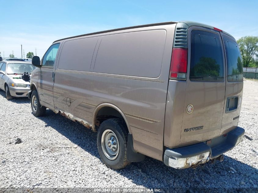 2002 Chevrolet Express VIN: 1GCGG25R921208744 Lot: 39473235