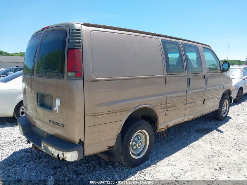 2002 Chevrolet Express VIN: 1GCGG25R921208744 Lot: 39473235