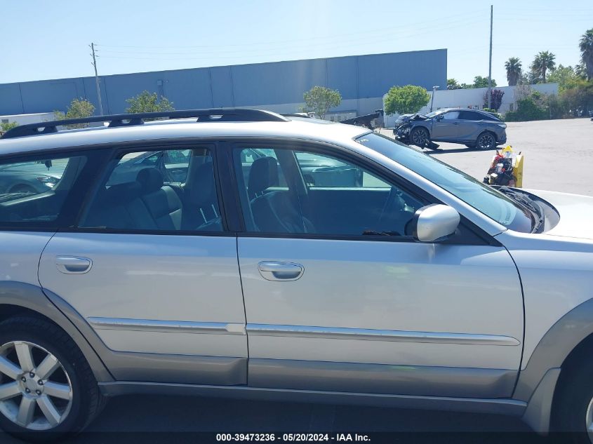 2006 Subaru Outback 2.5I Limited VIN: 4S4BP62C567348032 Lot: 39473236