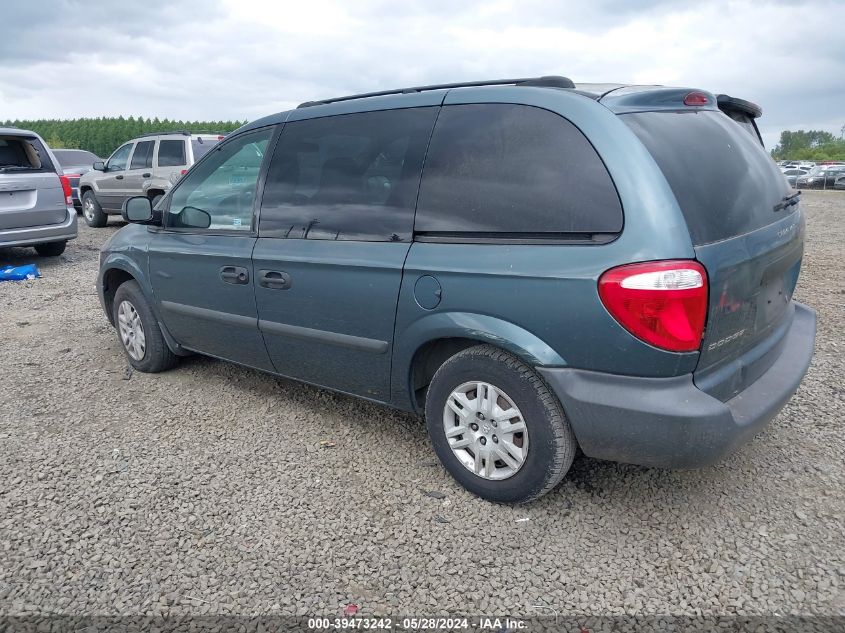 2005 Dodge Caravan Se VIN: 1D4GP25R55B168244 Lot: 39473242