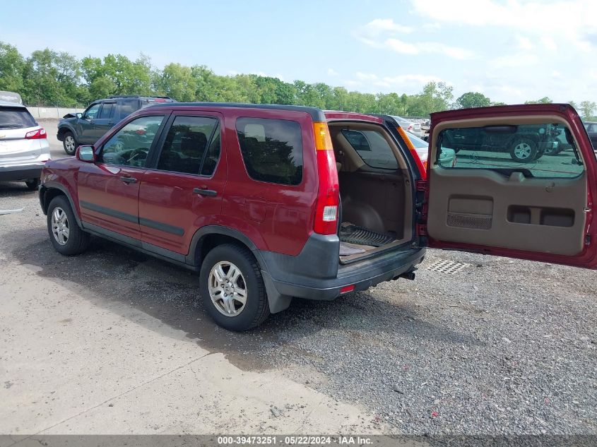 2003 Honda Cr-V Ex VIN: SHSRD78893U159290 Lot: 39473251