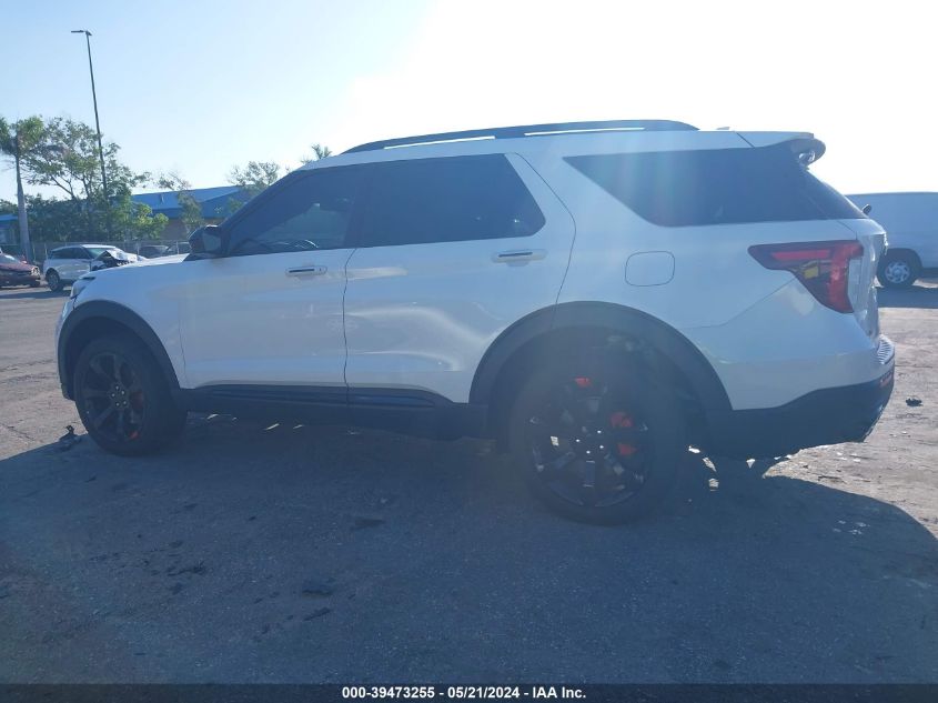 2022 Ford Explorer St VIN: 1FM5K8GC8NGA38908 Lot: 39473255